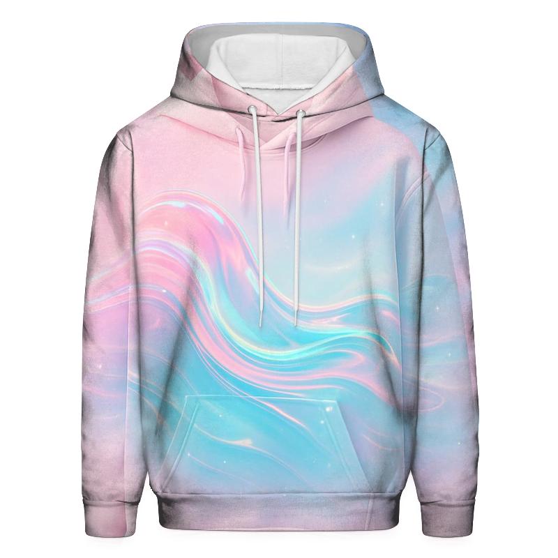 Aurora Liquid Waves designer hoodies