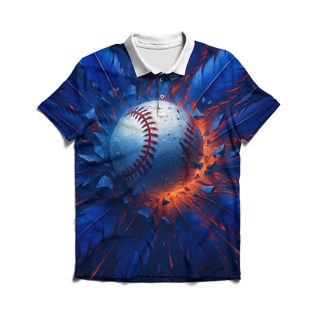 Blue Jays Feather Breakthrough custom polo shirts