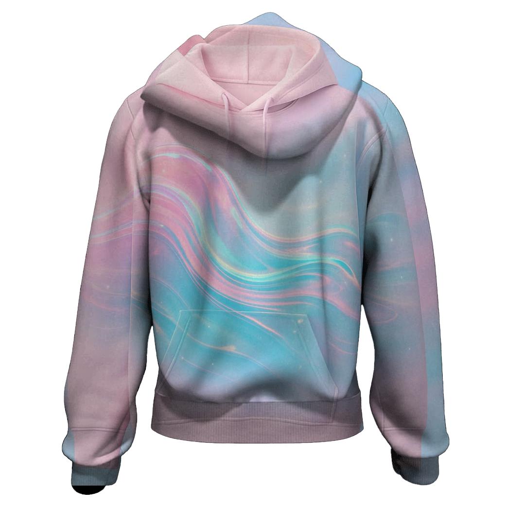 Aurora Liquid Waves heavyweight hoodies