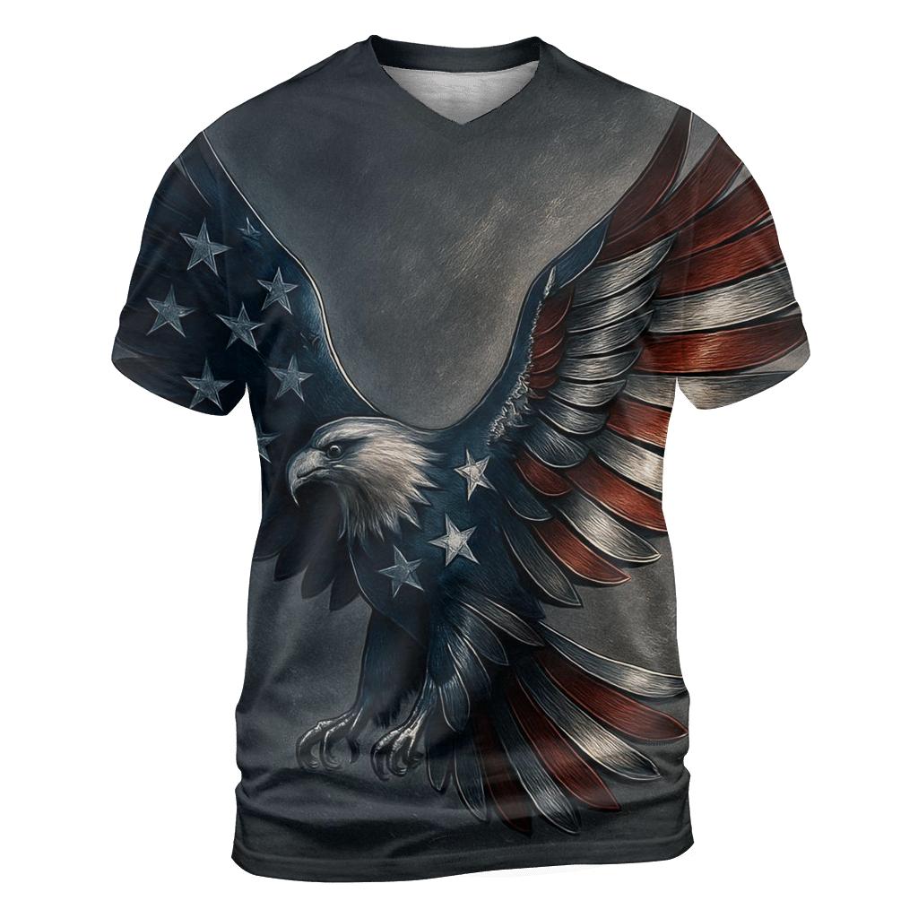 Eagle Of Stars United States personalized full print shirts