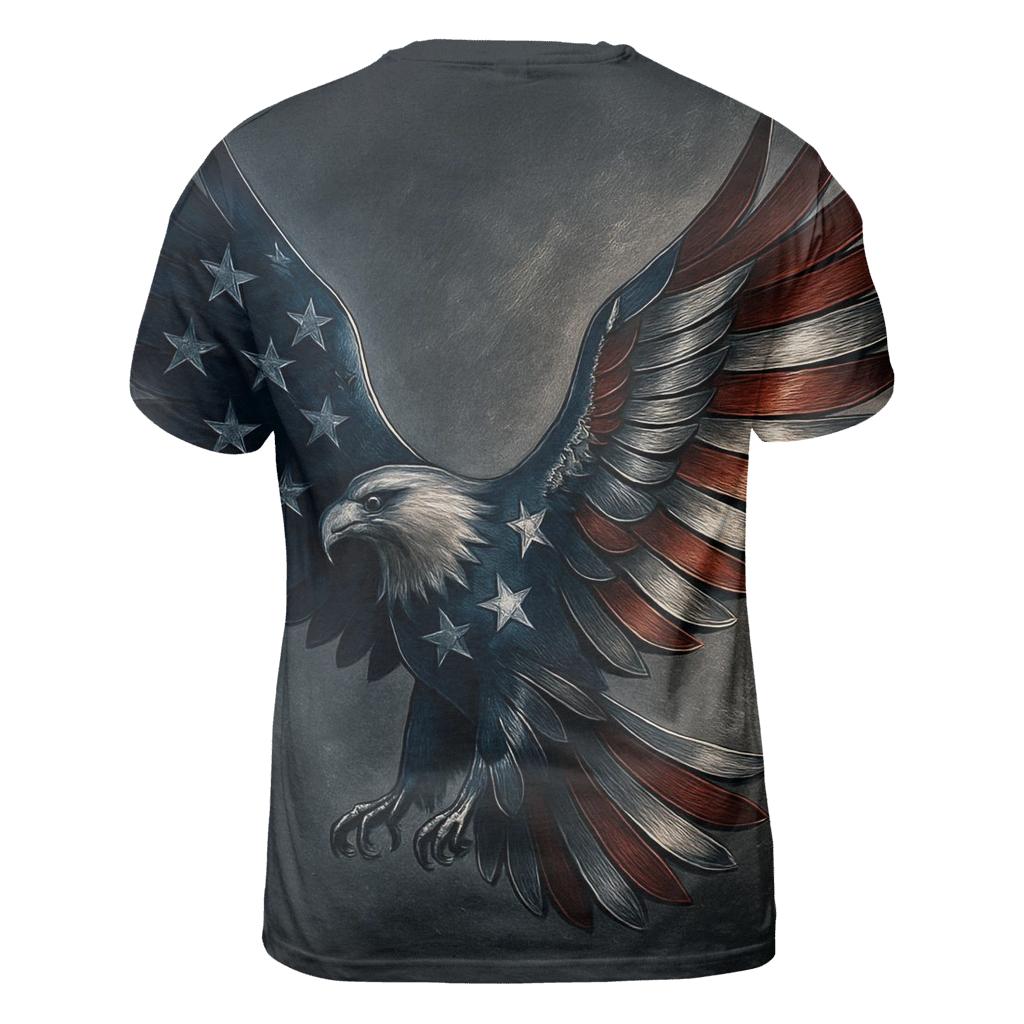 Eagle Of Stars United States personalized full print shirts
