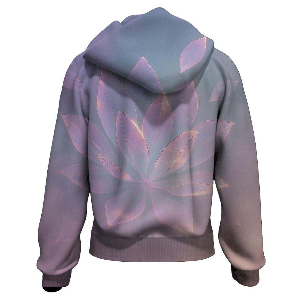 Iridescent Vapor Garden hoodie styles