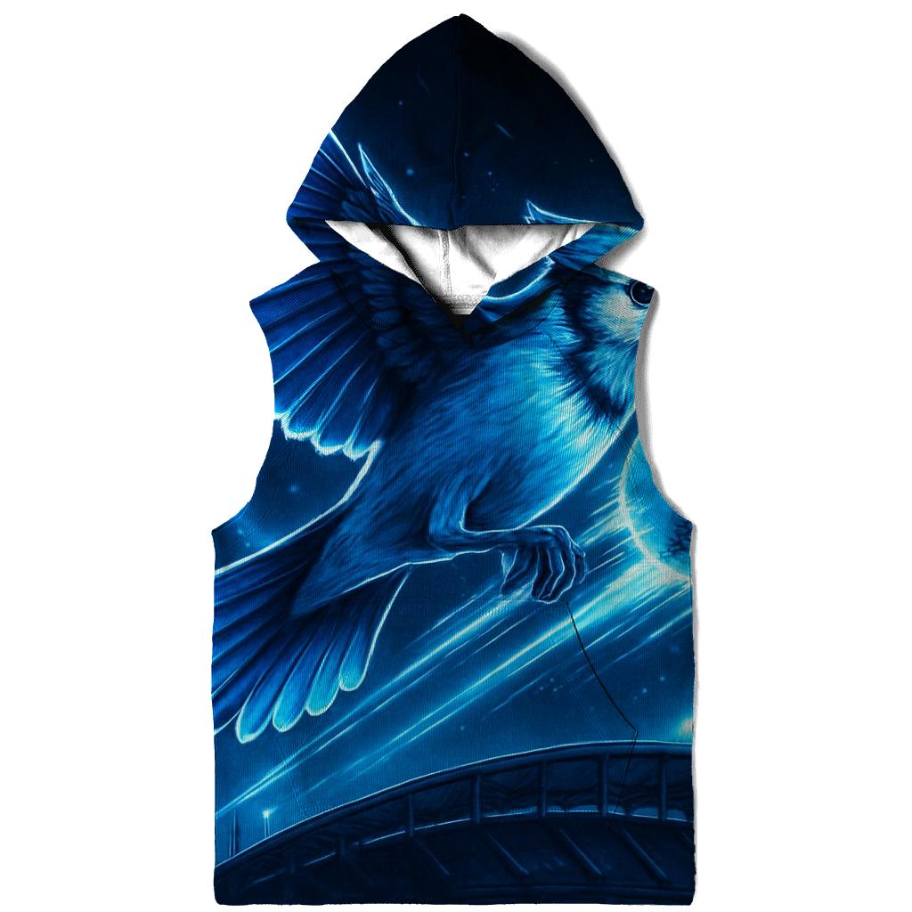Midnight Blue Jay Flight heavyweight hoodies