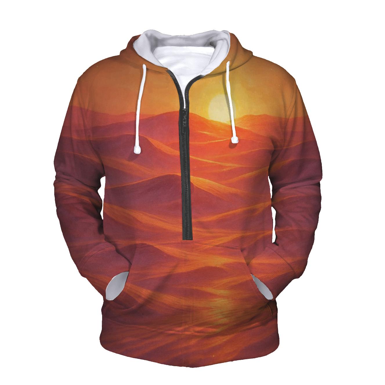 Coral Dune Horizon custom hoodies