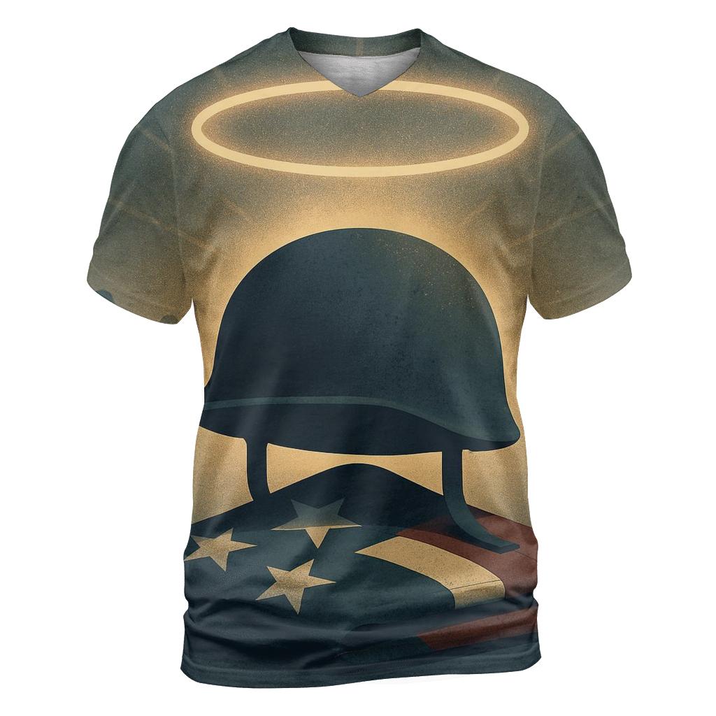 Sentinel Helmet Halo custom all-over print shirts