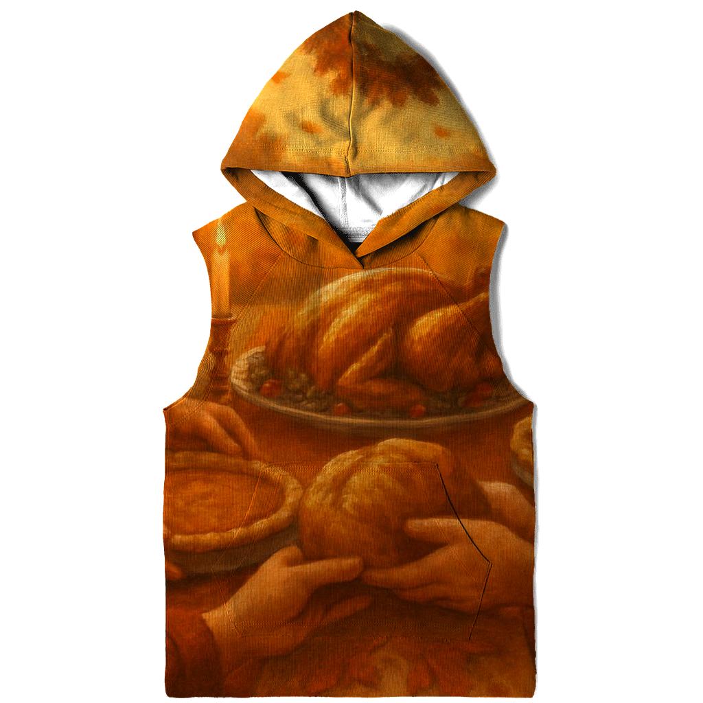 Sunset Harvest Table zip-up hoodies