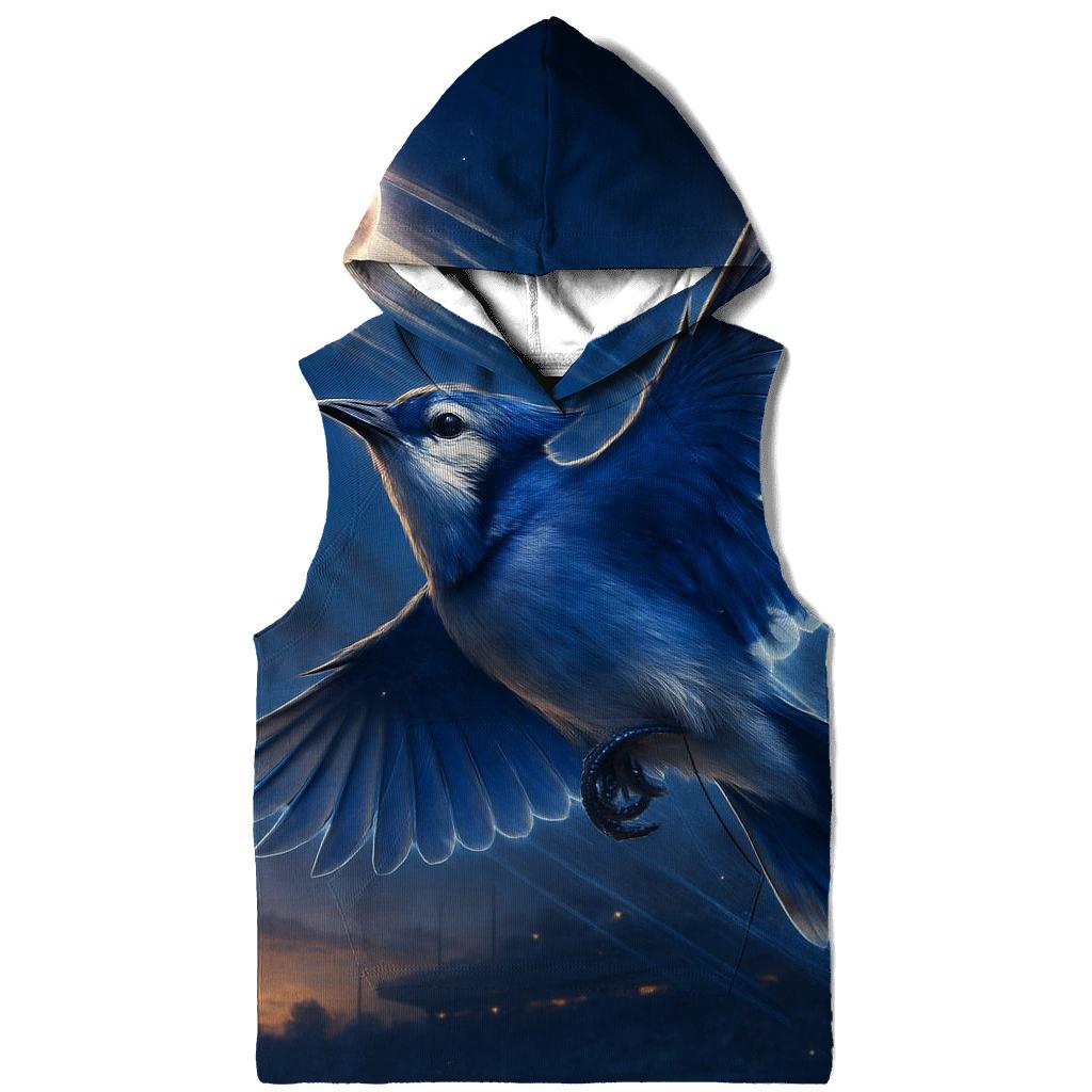Blue Jays Flight Trail printed hoodies