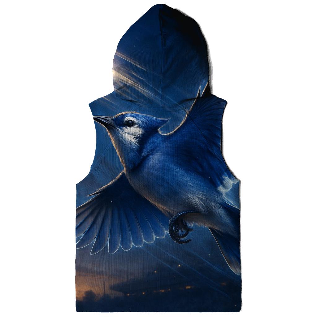 Blue Jays Flight Trail printed hoodies