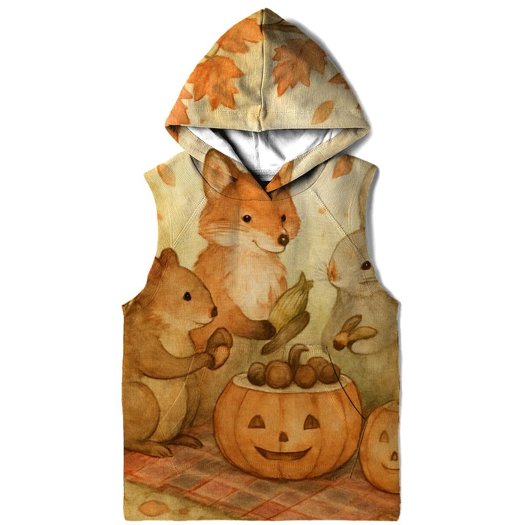 Woodland Feast Quartet premium hoodies