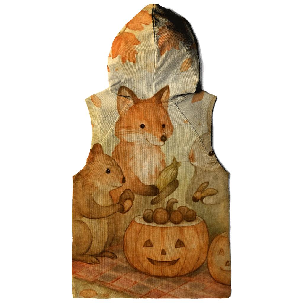 Woodland Feast Quartet premium hoodies