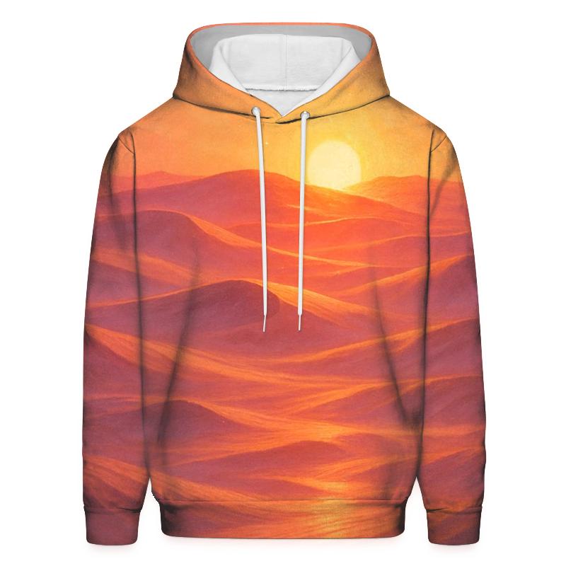 Coral Dune Horizon pullover hoodies
