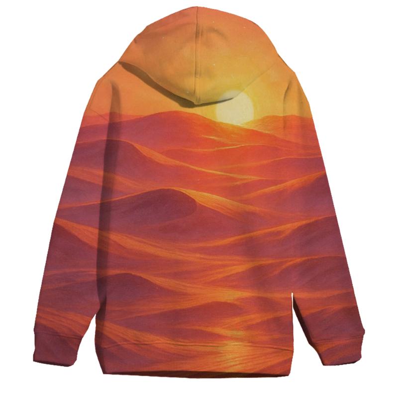 Coral Dune Horizon pullover hoodies