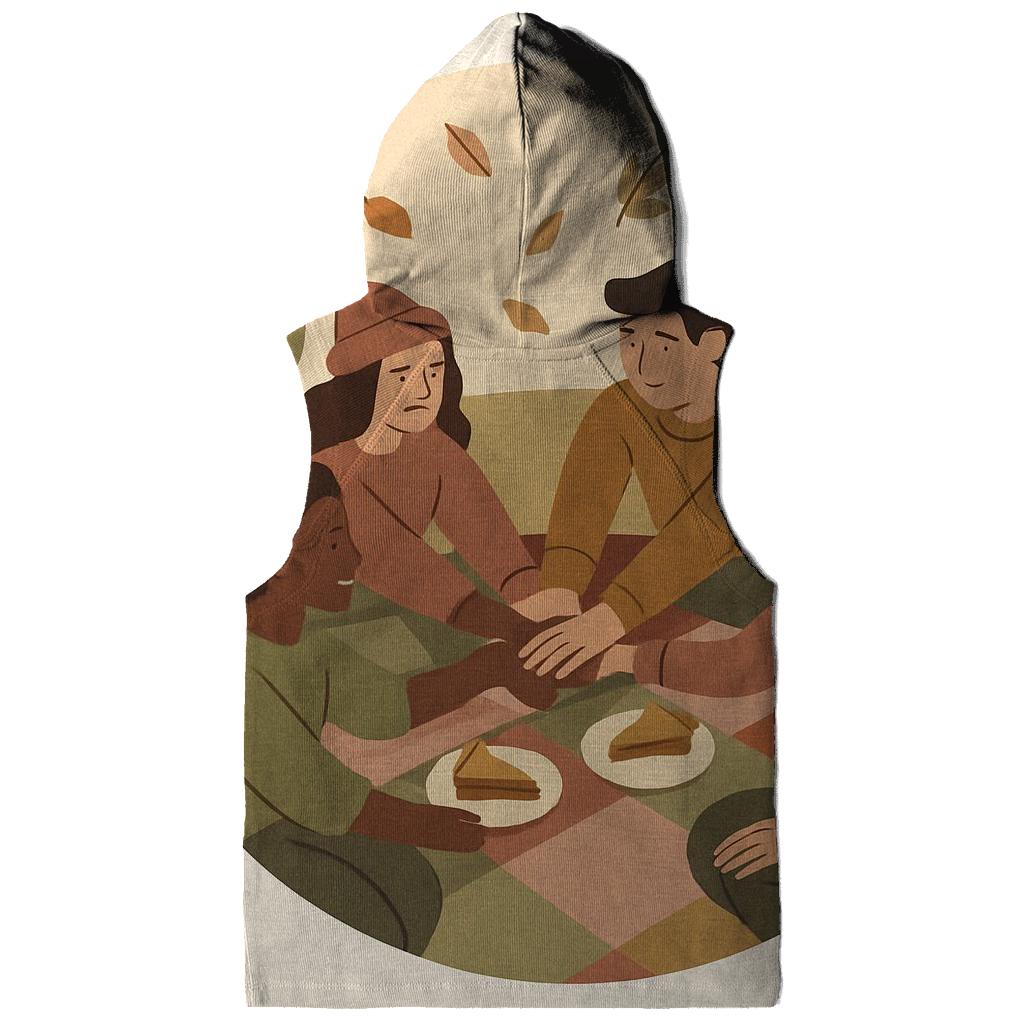 Gratitude Quilt Circle embroidered hoodies