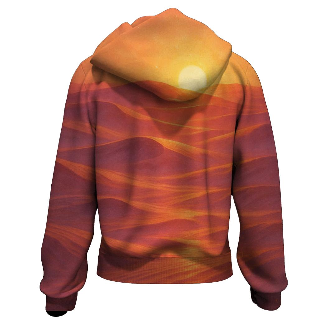 Coral Dune Horizon heavyweight hoodies