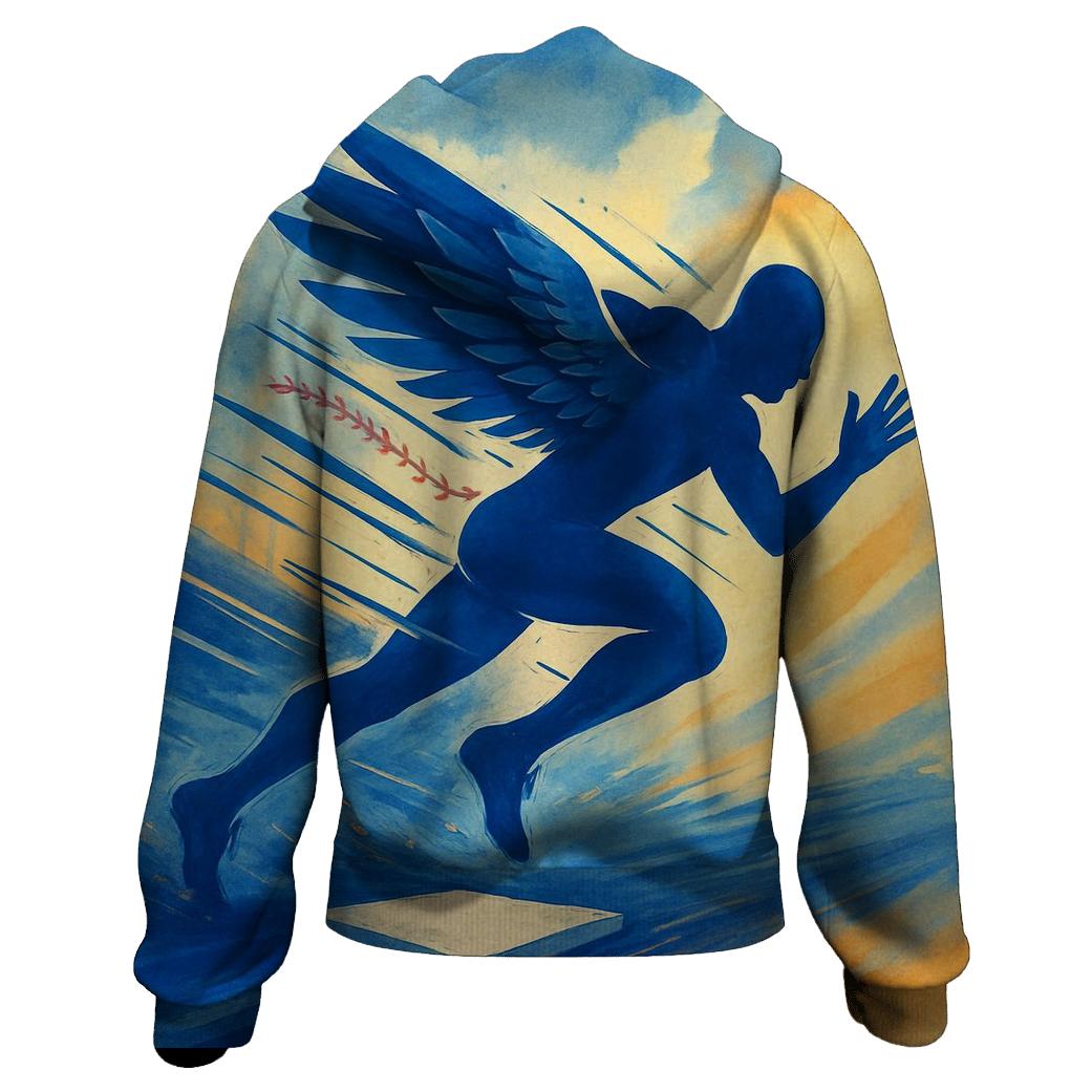 Dodger Winged Sprint printed hoodies