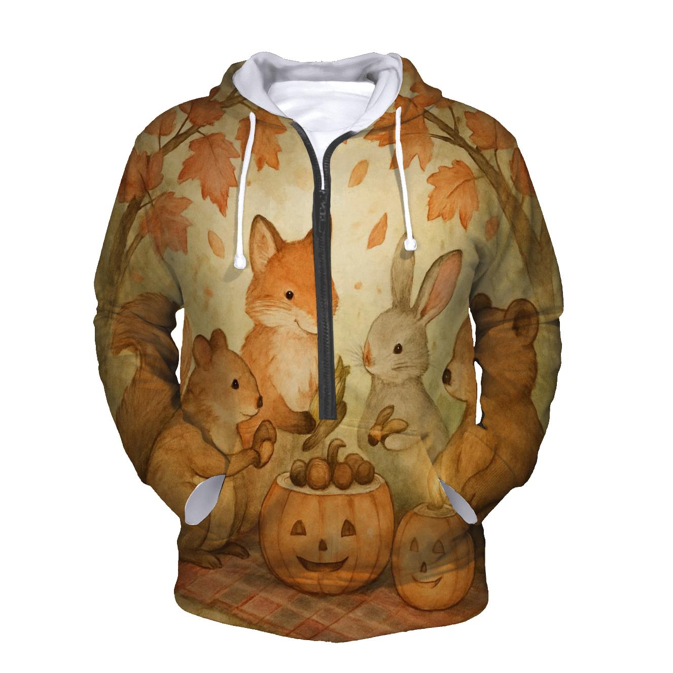 Woodland Feast Quartet hoodie trends