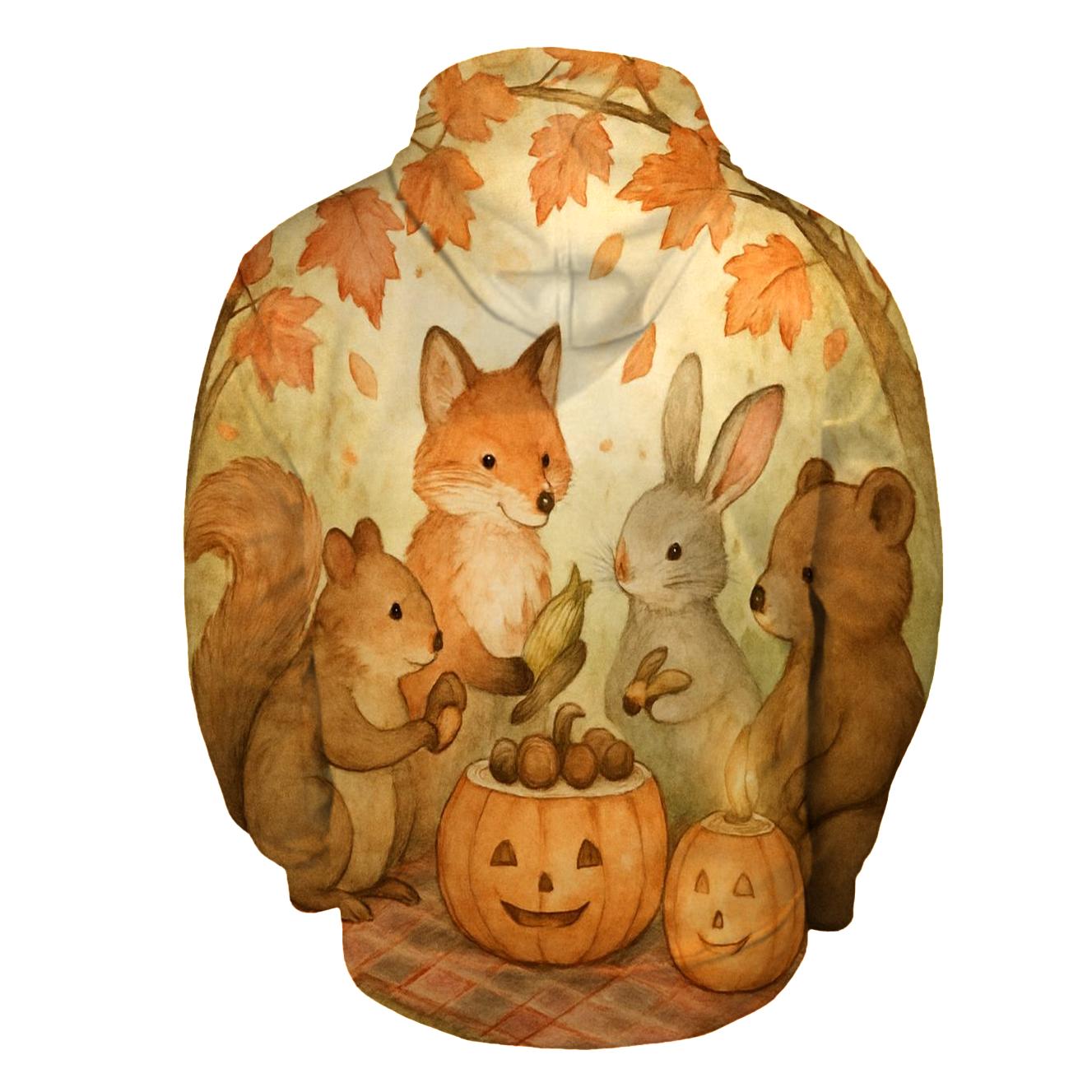 Woodland Feast Quartet hoodie trends