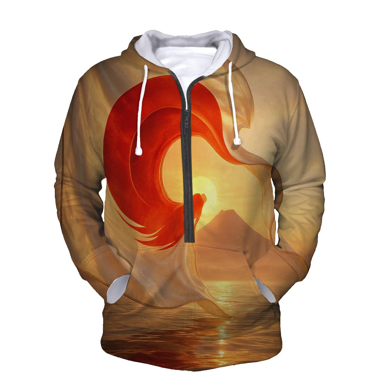 Rising Sun Fabric Japan hoodie trends