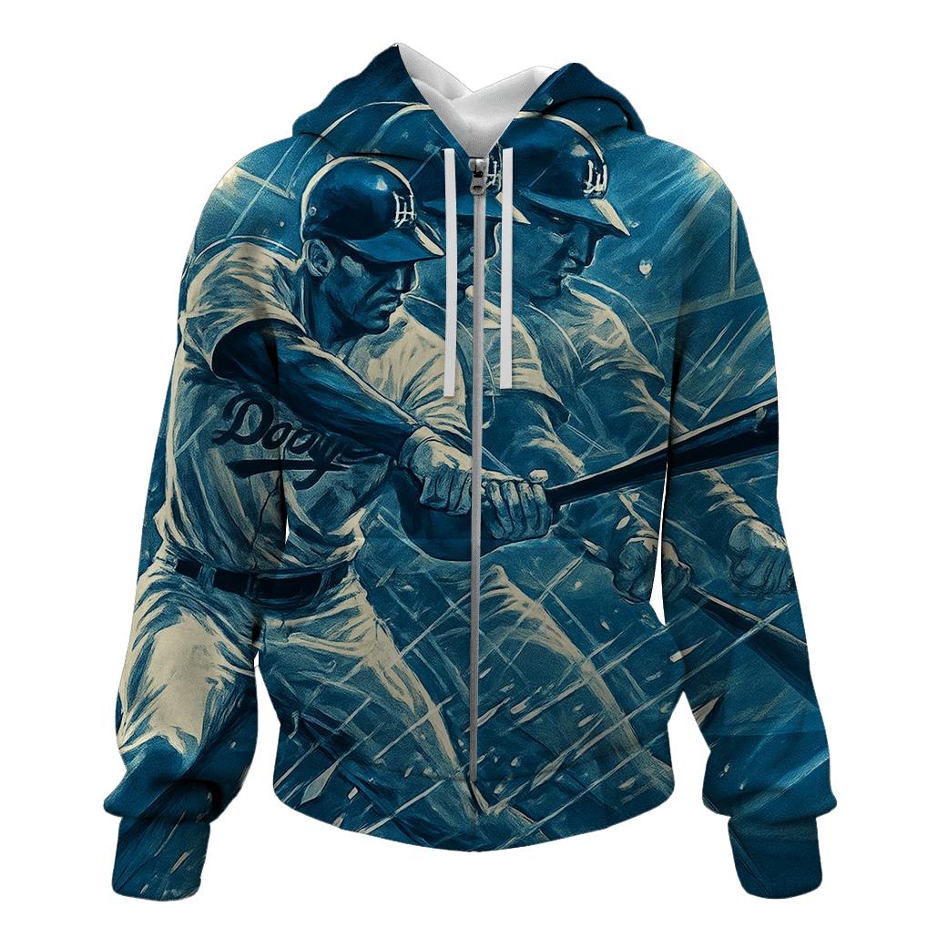 Glass Batter Echo printed hoodies