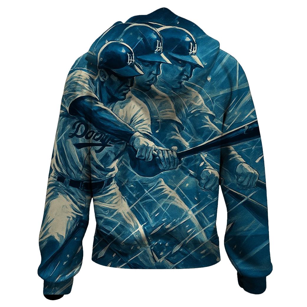 Glass Batter Echo printed hoodies