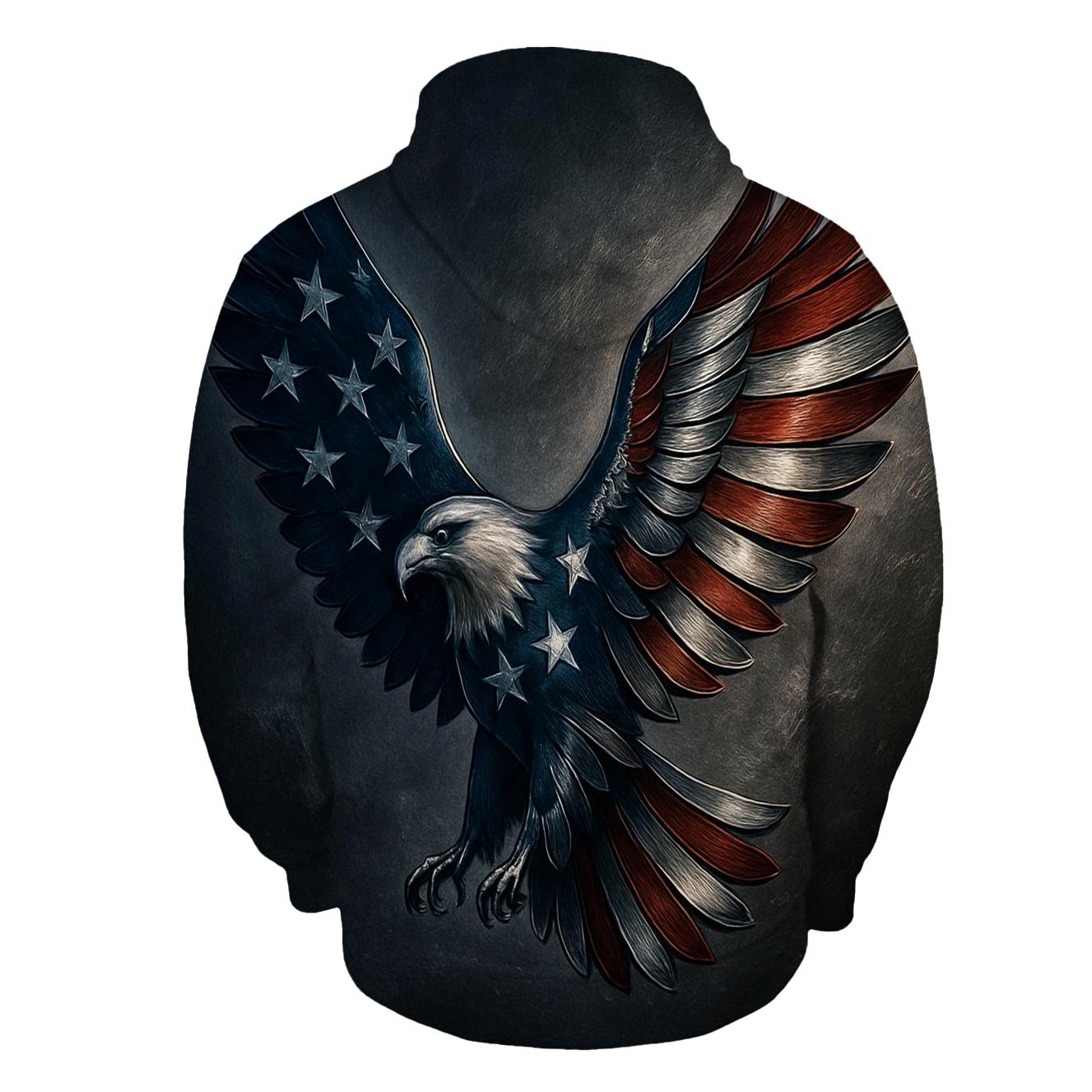 Eagle Of Stars United States premium hoodies