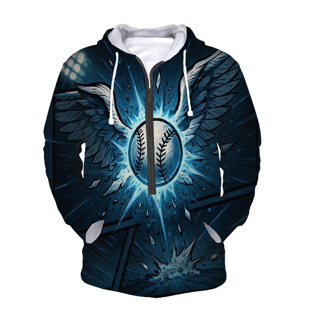 Diamond Wings Blue Jays lightweight hoodies