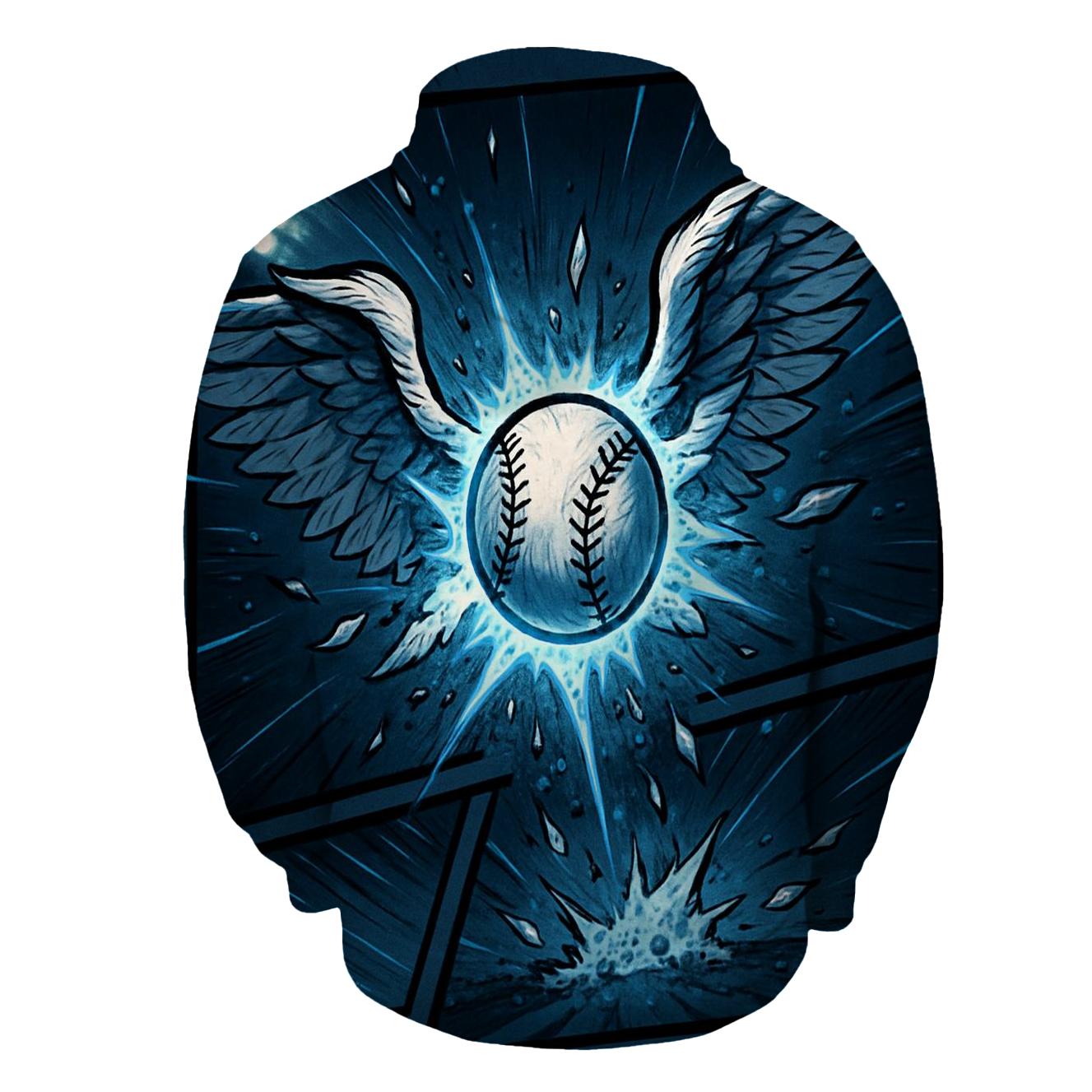 Diamond Wings Blue Jays lightweight hoodies