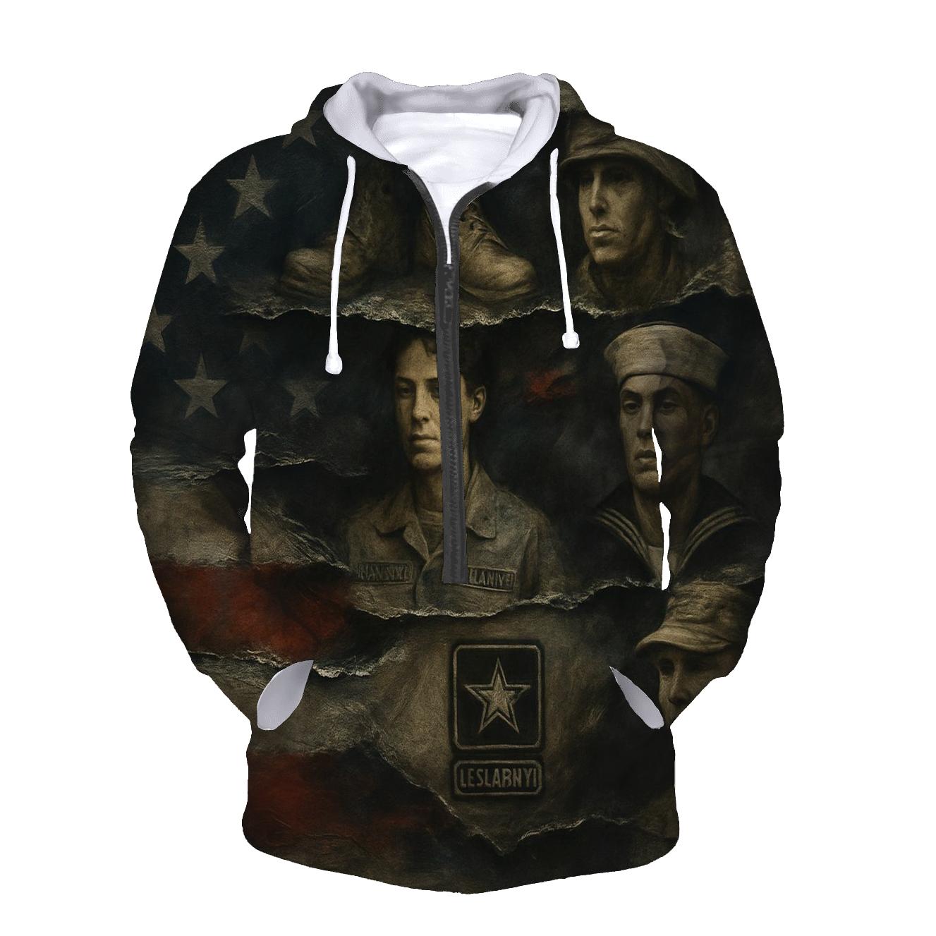Banner Of Comrades premium hoodies