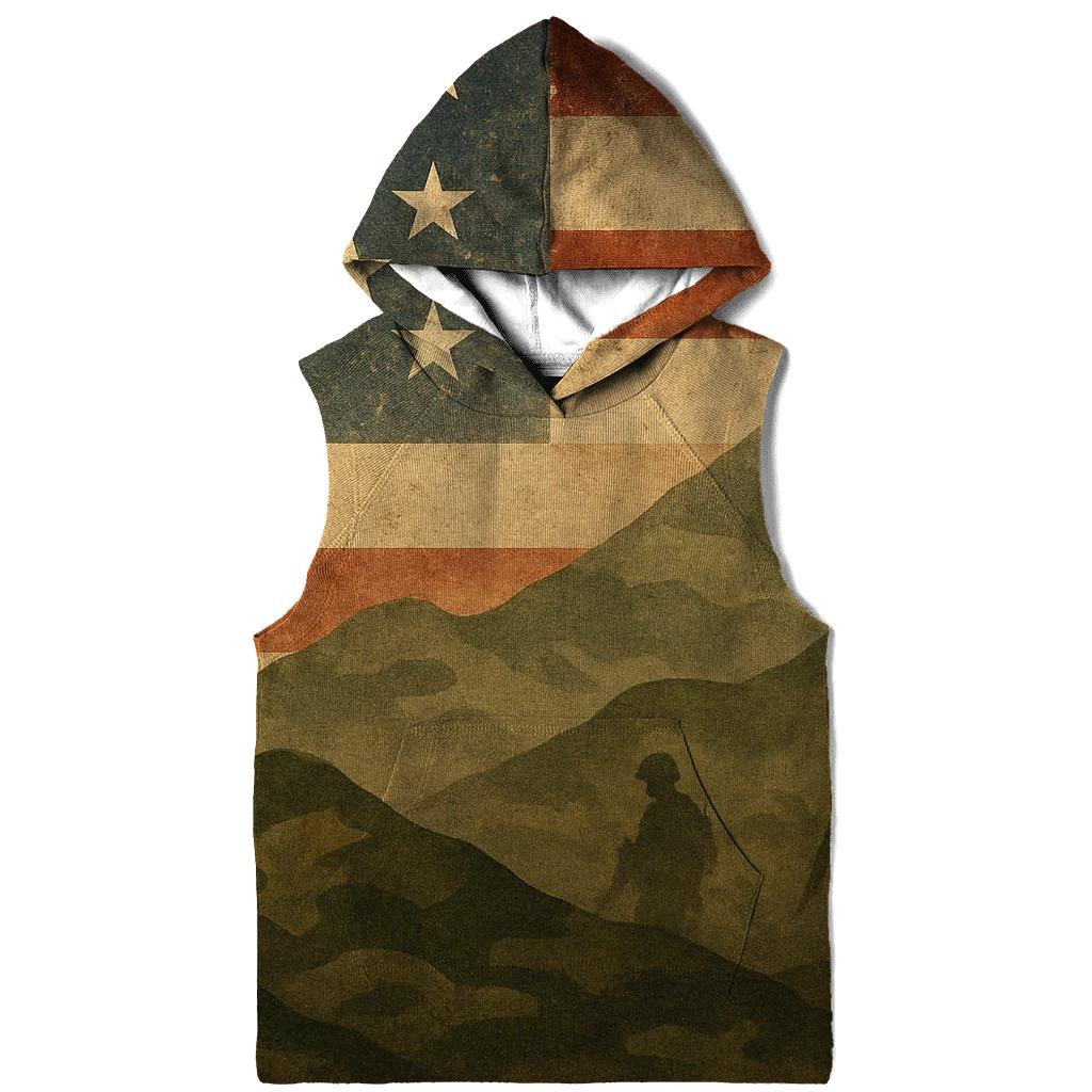 Camouflage Resolve lightweight hoodies