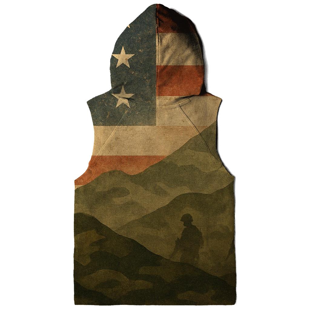 Camouflage Resolve lightweight hoodies