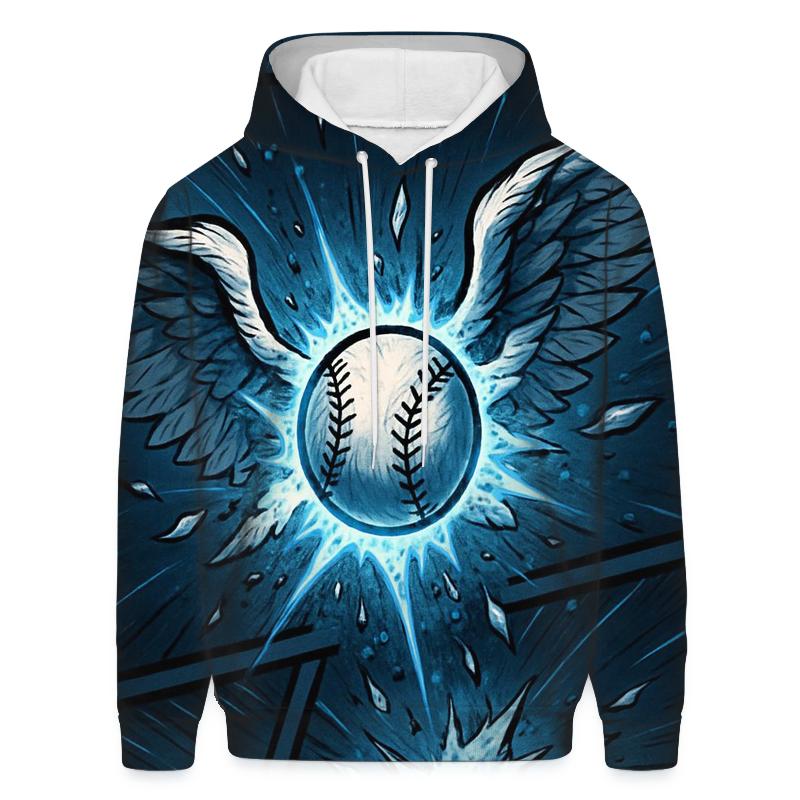 Diamond Wings Blue Jays printed hoodies