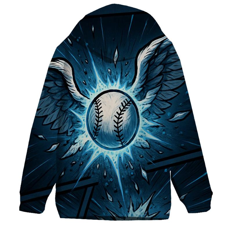 Diamond Wings Blue Jays printed hoodies