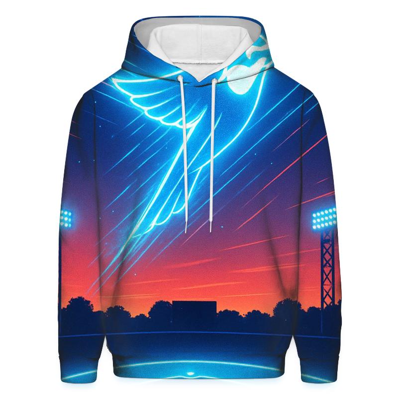 Rising Crest Blue Jays heavyweight hoodies