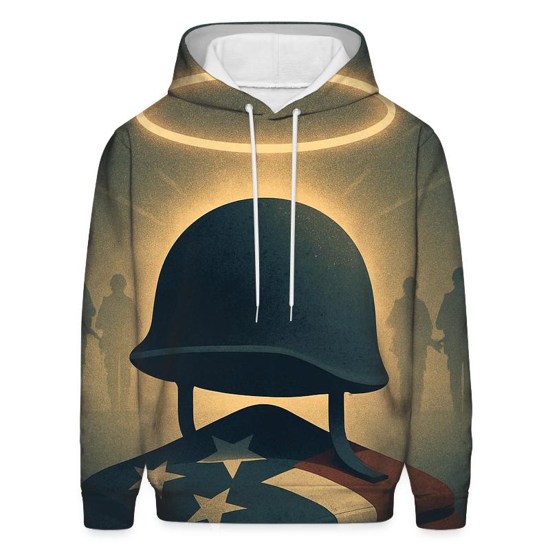 Sentinel Helmet Halo graphic hoodies
