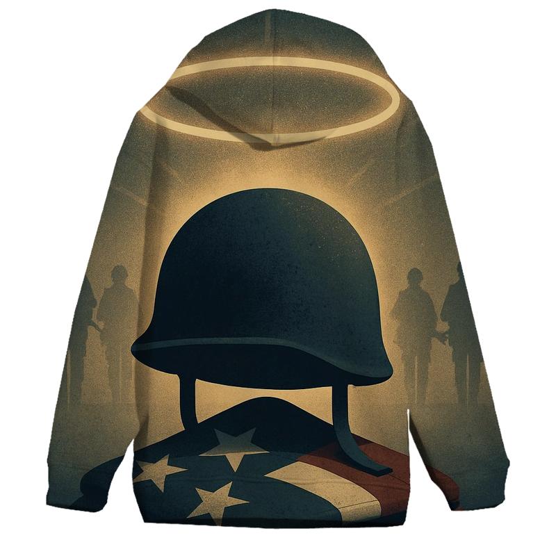 Sentinel Helmet Halo graphic hoodies