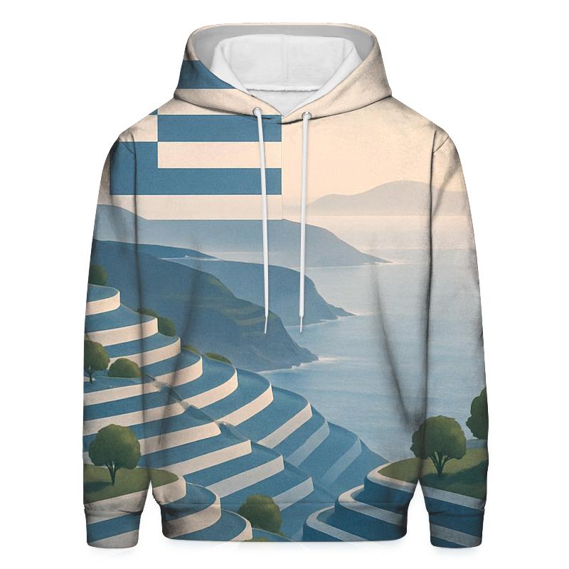 Olive Branch Greece heavyweight hoodies