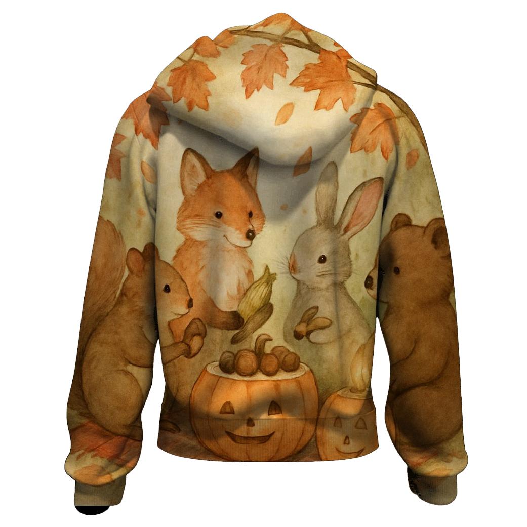 Woodland Feast Quartet hoodie trends