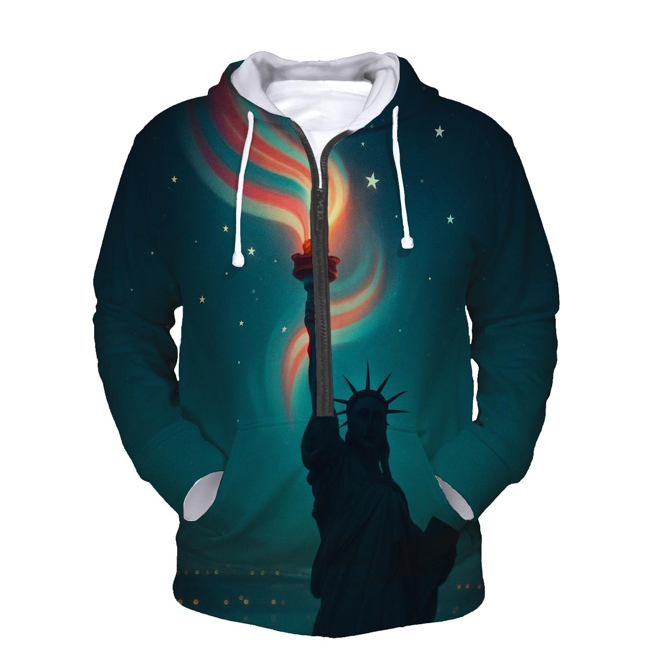 Liberty Aurora Wrap heavyweight hoodies