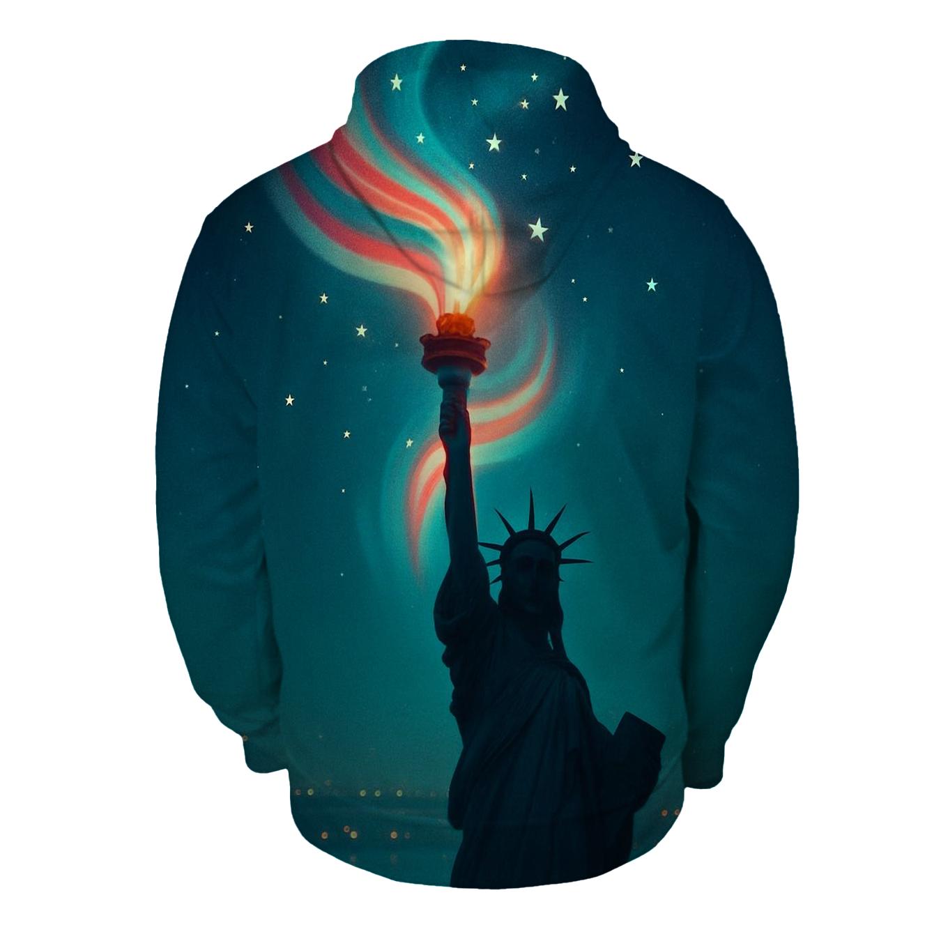 Liberty Aurora Wrap heavyweight hoodies