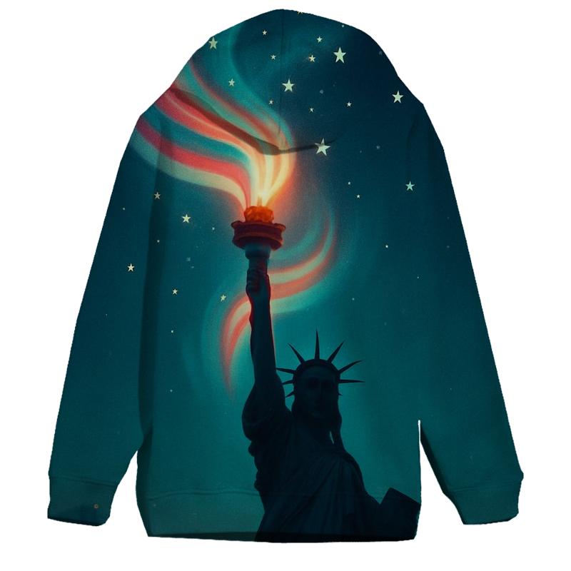 Liberty Aurora Wrap custom hoodies