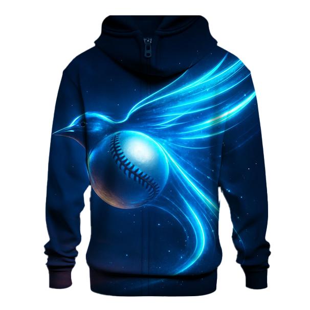 Blue Jays Momentum-Strike printed hoodies