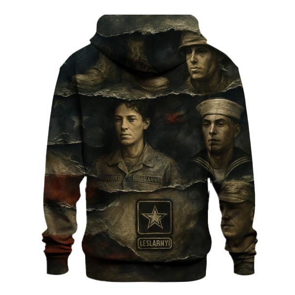 Banner Of Comrades printed hoodies