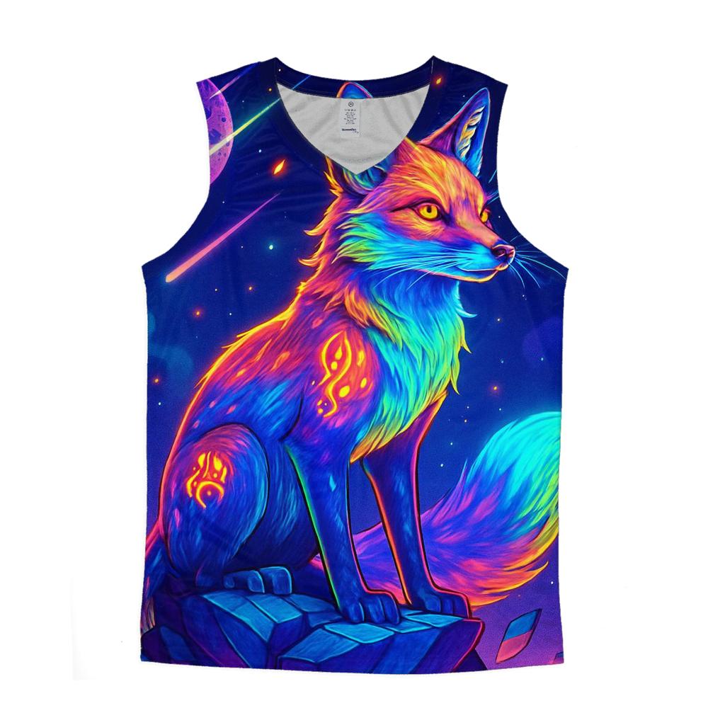 Nebula Fox Sentinel trendy fitted tank tops