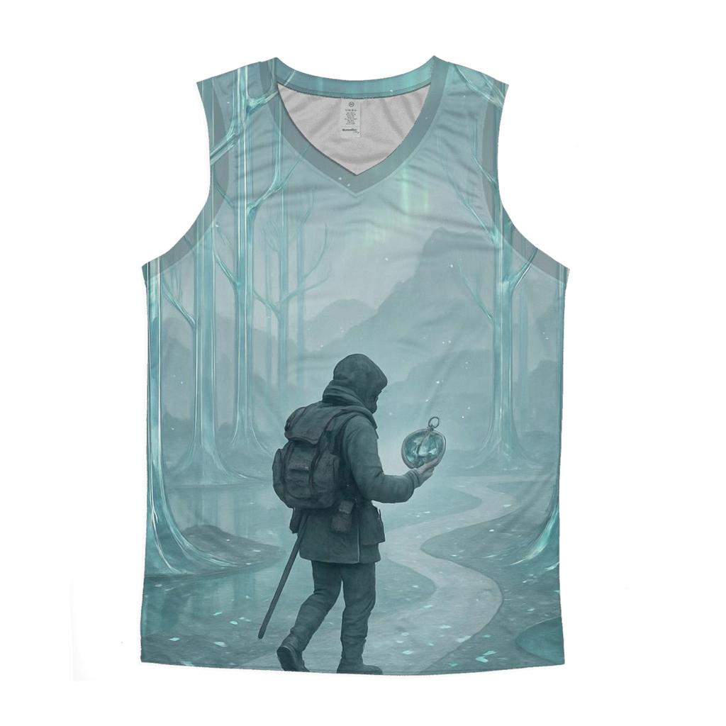 Glass Forest Pathfinder trendy fitted tank tops