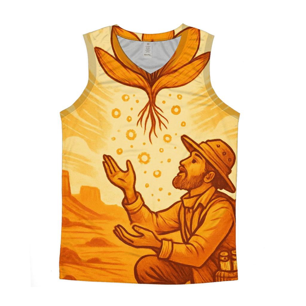 Saffron Sky Botanica sports performance tank tops