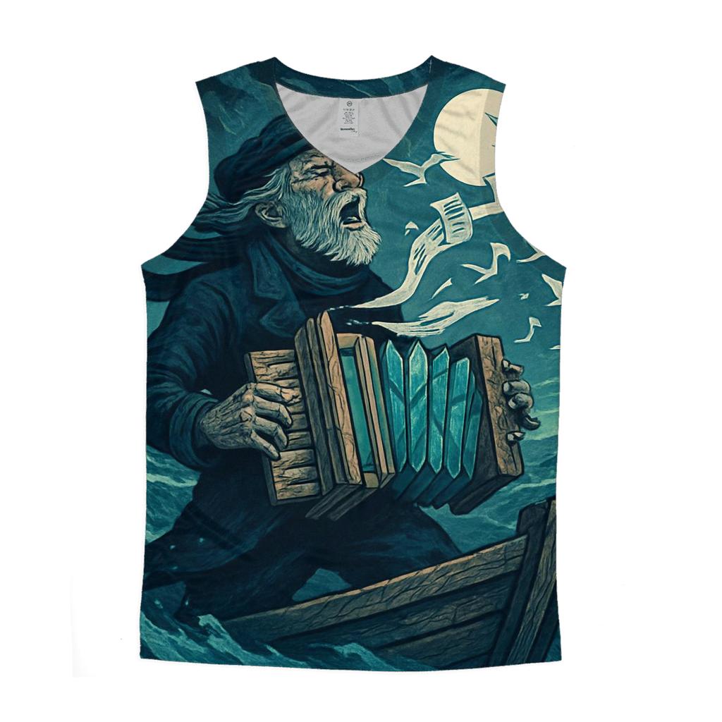 Saltwind Accordion Sailor personalized athletic tanks