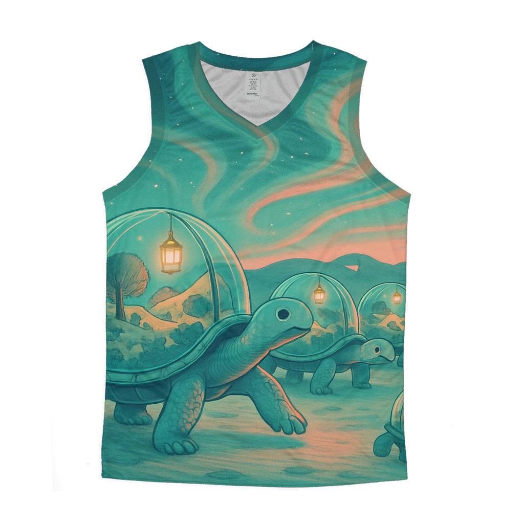 Lantern Herd Of Glass Turtles sports performance tank tops