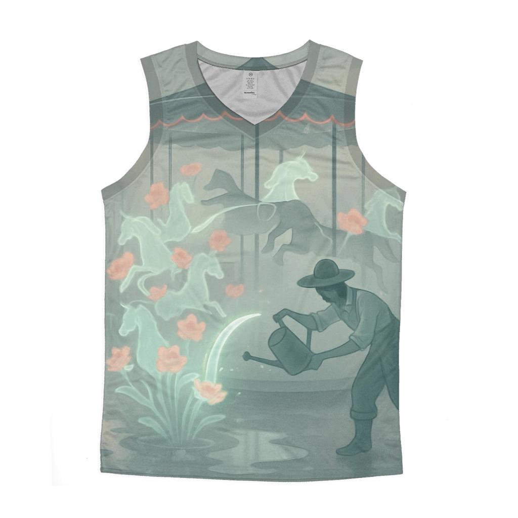 Spectral Carousel Gardener designer workout tanks