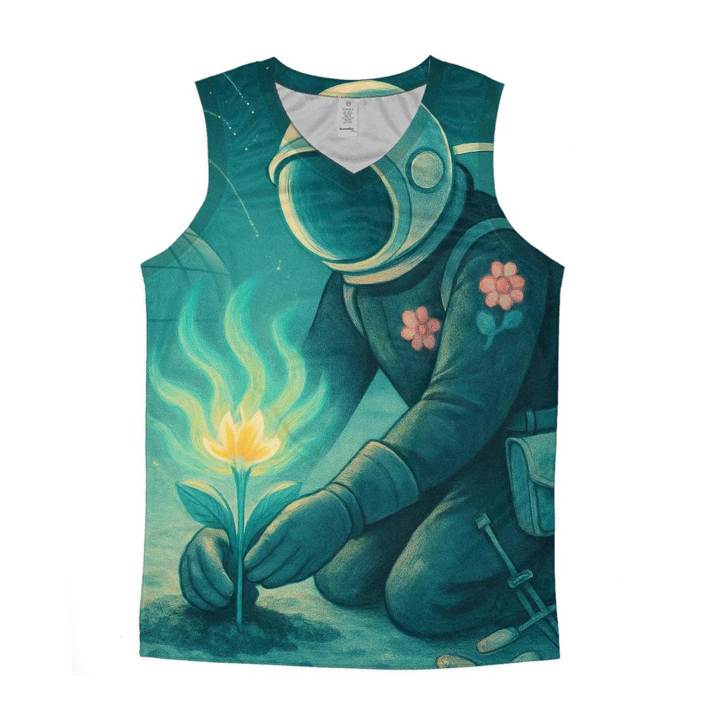 Everbloom Cosmonaut Gardener casual summer tank tops