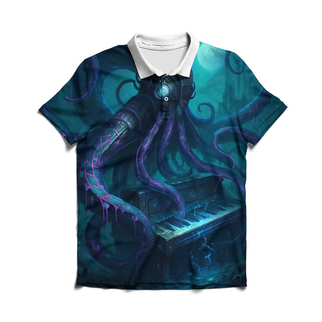 Circuit Kraken Melody stylish collar polo tees